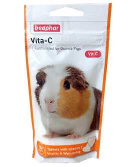 Beaphar Vita-C-Nis - Witamina C Dla Świnki Morskiej Tabletki 50G