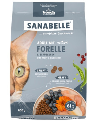 Sanabelle Adult Forelle - Z Pstrągiem 400G