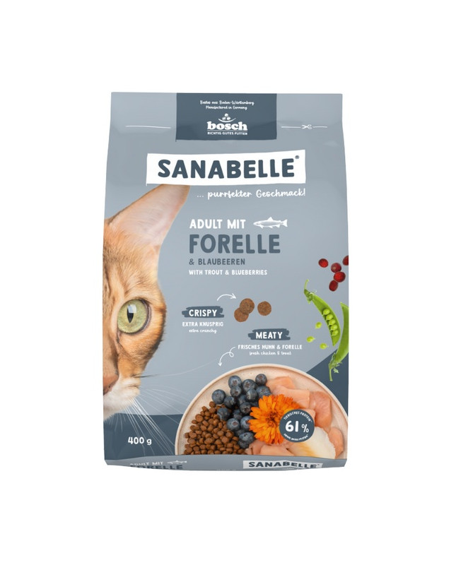 Sanabelle Adult Forelle - Z Pstrągiem 400G