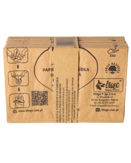 Dingo Papierowe Torebki Na Odchody 10Szt