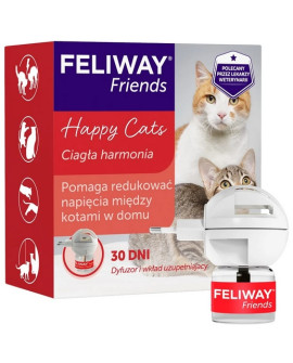 Feliway Friends - Kocie Feromony Zestaw Startowy (Dyfuzor+Wkład)