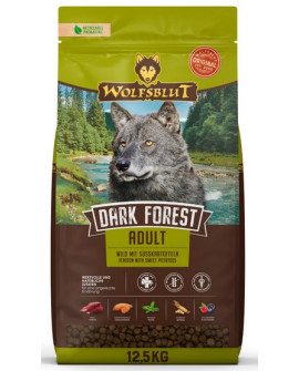 Wolfsblut Dog Dark Forest - Dziczyzna I Bataty 12,5Kg