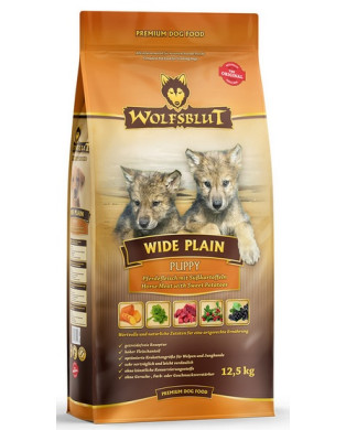 Wolfsblut Dog Wide Plain Puppy - Konina I Bataty 12,5Kg