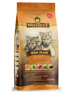 Wolfsblut Dog Wide Plain Puppy - Konina I Bataty 12,5Kg