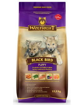 Wolfsblut Dog Black Bird Puppy - Indyk I Bataty 12,5Kg