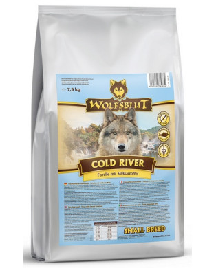 Wolfsblut Dog Cold River Small - Pstrąg I Bataty 7,5Kg