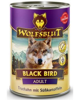 Wolfsblut Dog Black Bird - Indyk I Bataty Puszka 395G