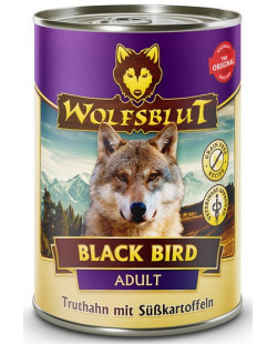 Wolfsblut Dog Black Bird - Indyk I Bataty Puszka 395G