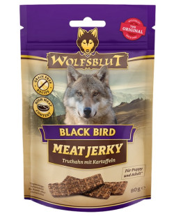 Wolfsblut Dog Meat Jerky Black Bird 80G