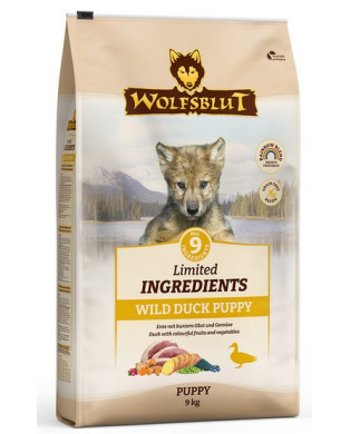 Wolfsblut Dog Limited Ingredients Wild Duck Puppy - Kaczka I Bataty 9Kg