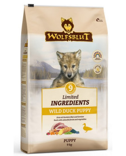 Wolfsblut Dog Limited Ingredients Wild Duck Puppy - Kaczka I Bataty 9Kg