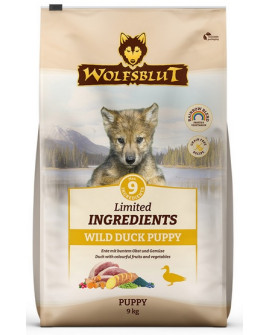 Wolfsblut Dog Limited Ingredients Wild Duck Puppy - Kaczka I Bataty 9Kg