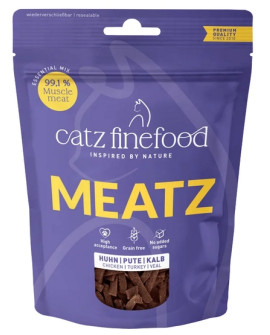 Catz Finefood Meatz Essential Mix - Kurczak, Indyk, Cielęcina 45G