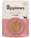 Applaws Saszetka Dla Kota Tuńczyk Z Łososiem W Rosole 70G