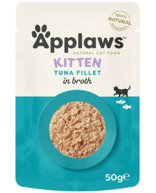Applaws Saszetka Dla Kota Kitten Tuńczyk W Rosole 50G