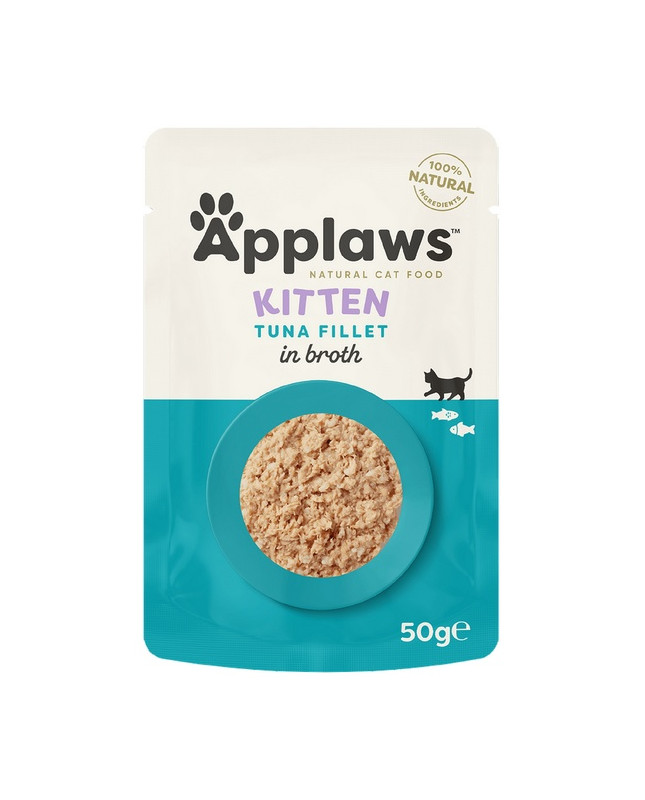 Applaws Saszetka Dla Kota Kitten Tuńczyk W Rosole 50G