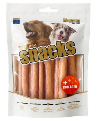 Magnum Patyczki Ze Skóry Bydlęcej Z Kurczakiem I Kolagenem 220G