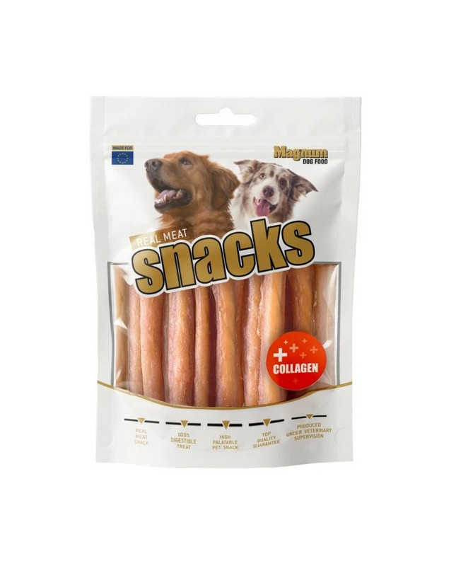 Magnum Patyczki Ze Skóry Bydlęcej Z Kurczakiem I Kolagenem 220G