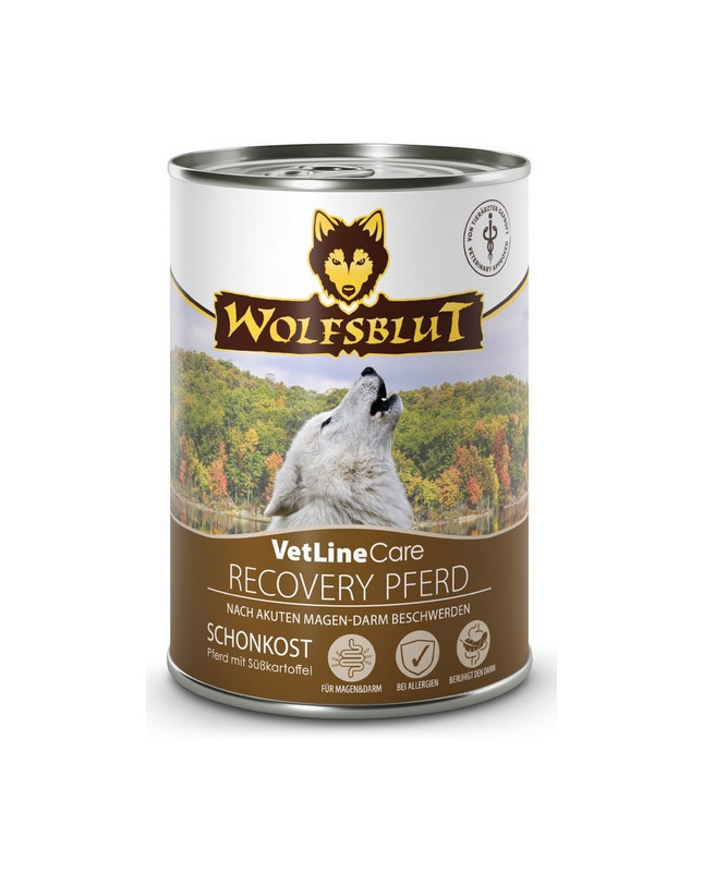 Wolfsblut Dog Vetline Care Recovery Horse - Konina Puszka 395G