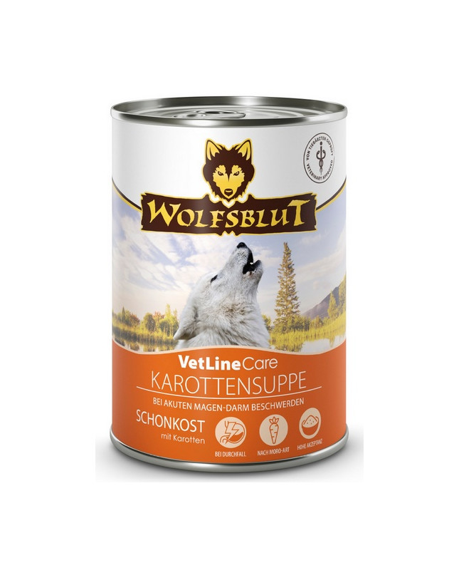 Wolfsblut Dog Vetline Care Carrot Soup - Zupa Marchewkowa Puszka 395G