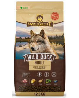 Wolfsblut Dog Wild Duck - Kaczka I Ziemniaki 12,5Kg
