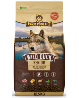 Wolfsblut Dog Wild Duck Senior - Kaczka I Bataty 12,5Kg