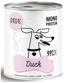Paka Zwierzaka Pepe Duck (Kaczka) Puszka 800G