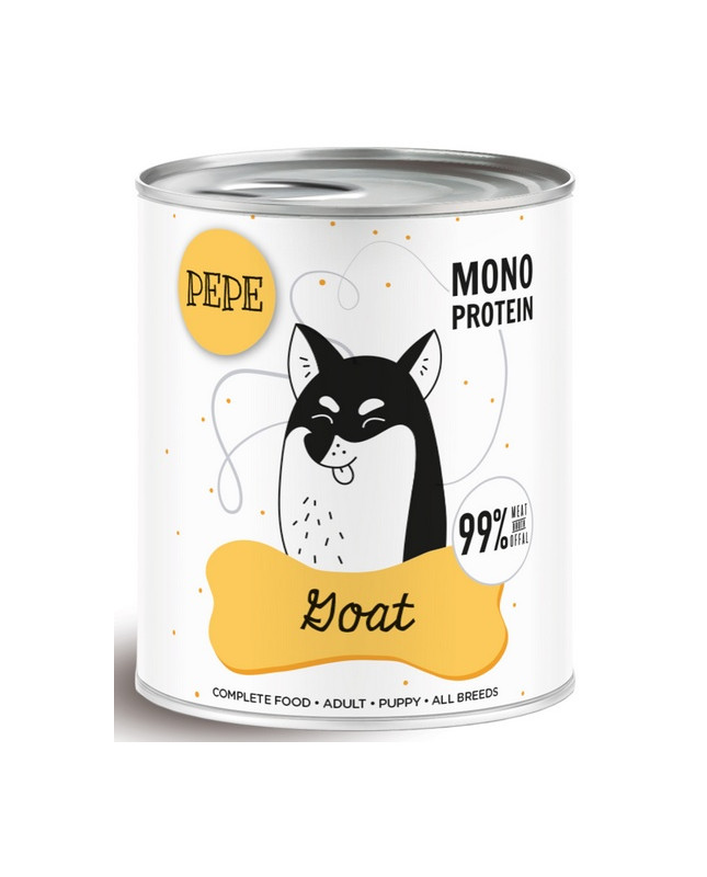 Paka Zwierzaka Pepe Goat (Koza) Puszka 800G