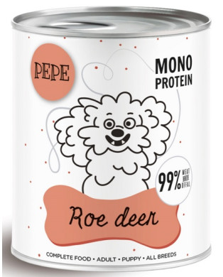 Paka Zwierzaka Pepe Roe Deer (Sarna) Puszka 800G