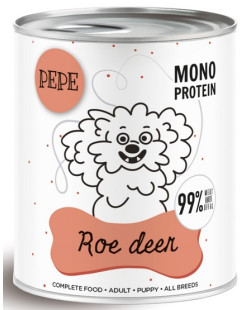 Paka Zwierzaka Pepe Roe Deer (Sarna) Puszka 800G