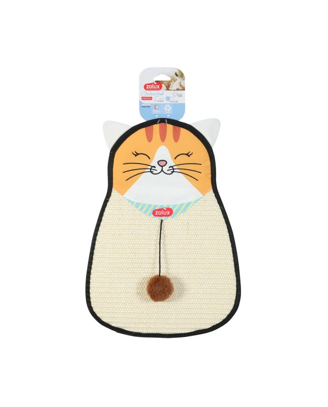 Zolux Chatouille Drapka Do Powieszenia Kot Z Sizalu Z Zabawką 54Cm