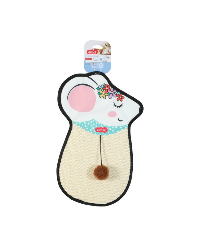 Zolux Chatouille Drapka Do Powieszenia Mysz Z Sizalu Z Zabawką 51Cm
