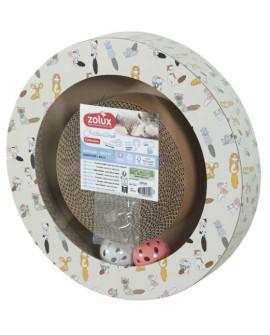 Zolux Chatouille Drapka Tekturowa Okrągła Z Piłkami I Kocimiętką