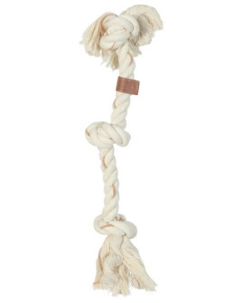 Zolux Zabawka Dla Psa Gryzak Węzły Sznur Leather Touch 44Cm