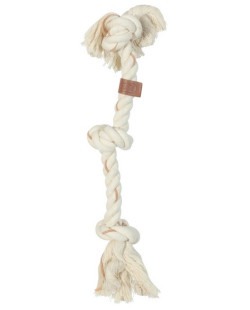 Zolux Zabawka Dla Psa Gryzak Węzły Sznur Leather Touch 44Cm