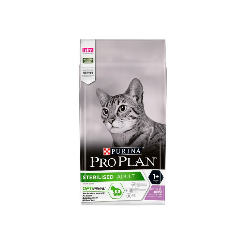 Purina Pro Plan Cat Sterilised Optirenal Turkey 1,5kg