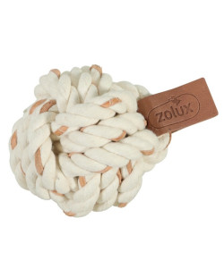 Zolux Zabawka Dla Psa Do Aportowania Piłka Sznurowa Leather Touch 7Cm