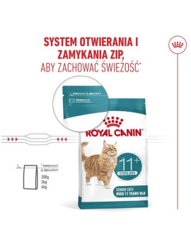 Royal Canin Ageing +11 Sterilised Karma Sucha Dla Kotów Dojrzałych, Sterylizowanych 400G