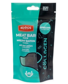 4Dogs Batony Semi-Soft Spirulina I Poroże 2Szt