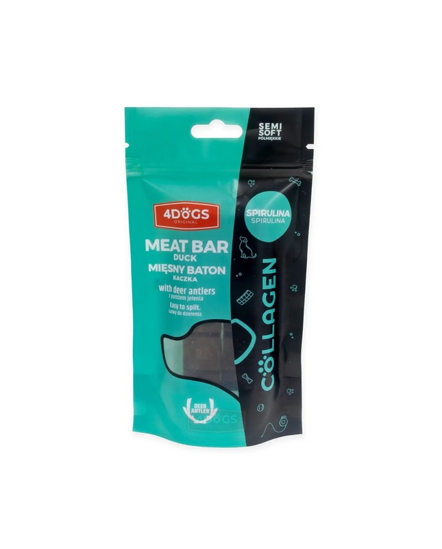 4Dogs Batony Semi-Soft Spirulina I Poroże 2Szt