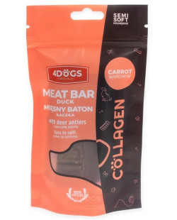 4Dogs Batony Semi-Soft Marchew I Poroże 2Szt