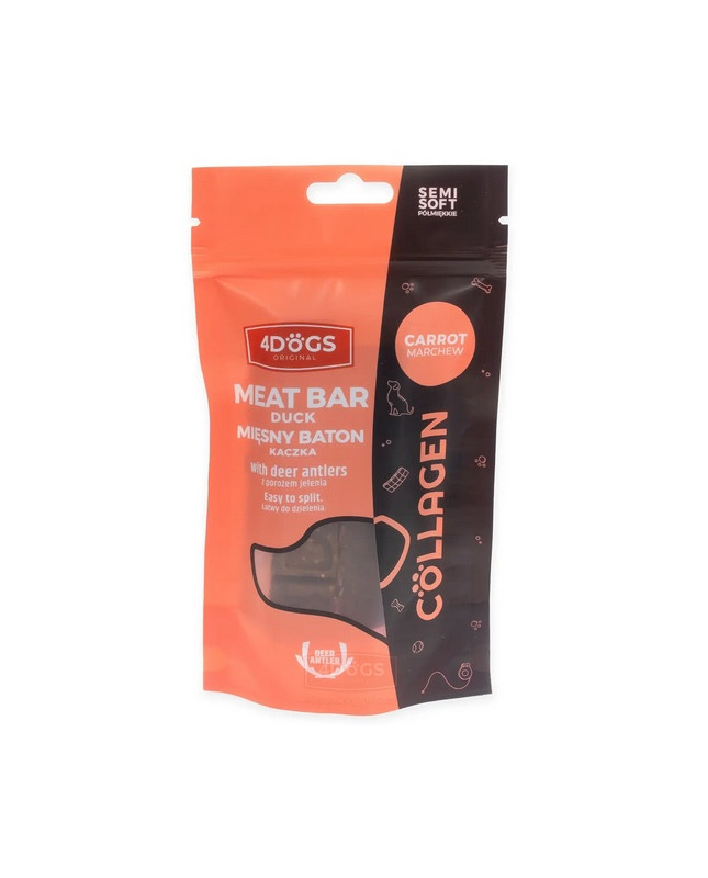 4Dogs Batony Semi-Soft Marchew I Poroże 2Szt