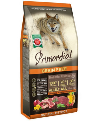 Primordial Dog Grain Free Adult Wild Boar & Lamb 2Kg