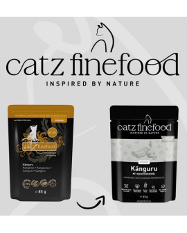 Catz Finefood Pure (Purrrr N.107) Kangur Saszetka 85G