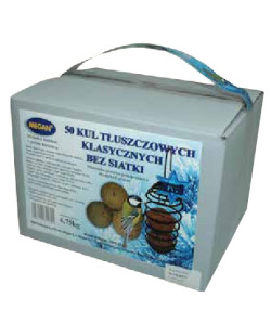 Megan Kule Zimowe Klasyczne Bez Siatki 50Szt + Sprężyna [Me124]