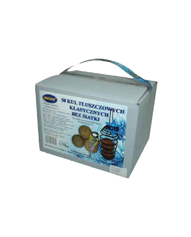 Megan Kule Zimowe Klasyczne Bez Siatki 50Szt + Sprężyna [Me124]