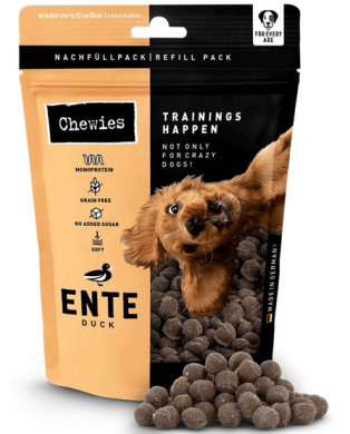 Chewies Trainings-Happen Kaczka Monobiałkowe, Bezzbożowe Wiaderko 175G