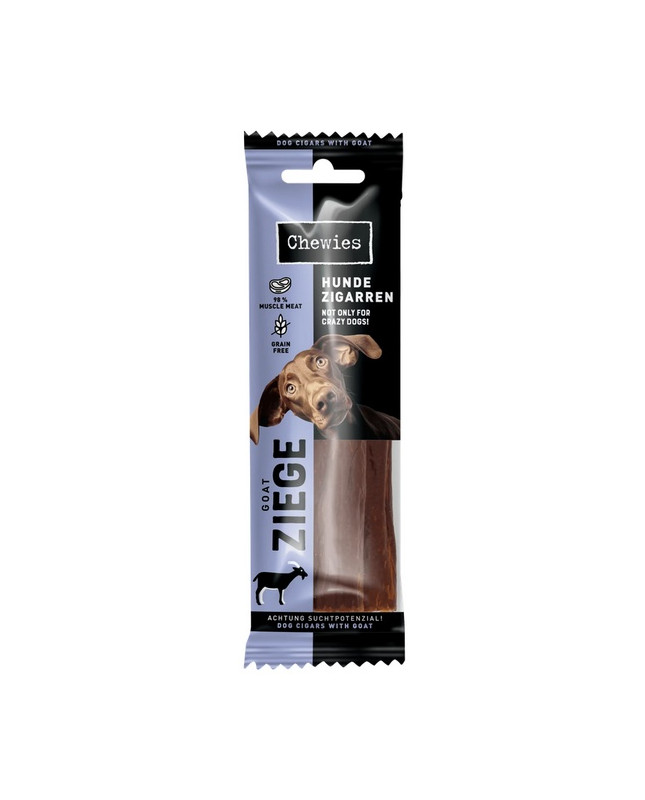 Chewies Hundezigarren Ziege - Koza 75G