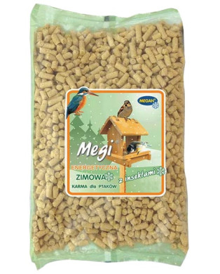 Megan Karma Zimowa Z Insektami Dla Ptaków 250G [Me289]