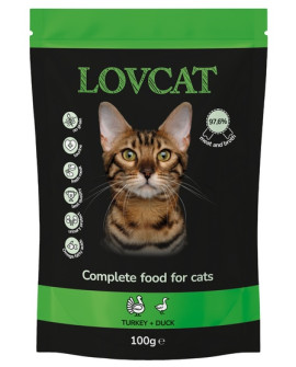 Lovcat Best Turkey & Duck Saszetka 100G